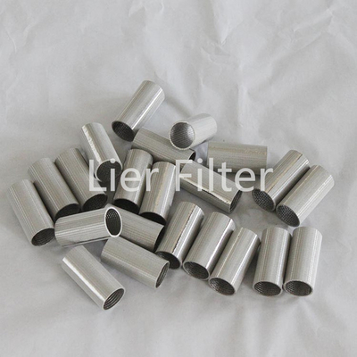 Dia 5mm-20mm Stainless Steel Mesh Filter Valve Body Micro Filter Element