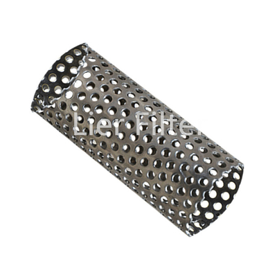 1-100 Micron Perforated Metal Wire Mesh Perforated Stainless Steel Pipe