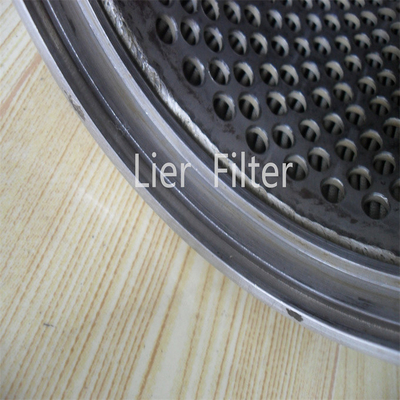1um To 100um Perforated Metal Wire Mesh High Pressure Resistant