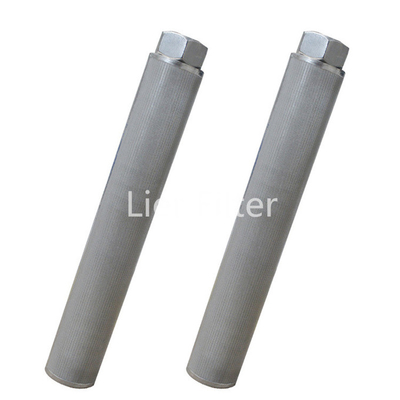 SS304 SS316 SS316L Sintered Metal Mesh Quick Interface Connection