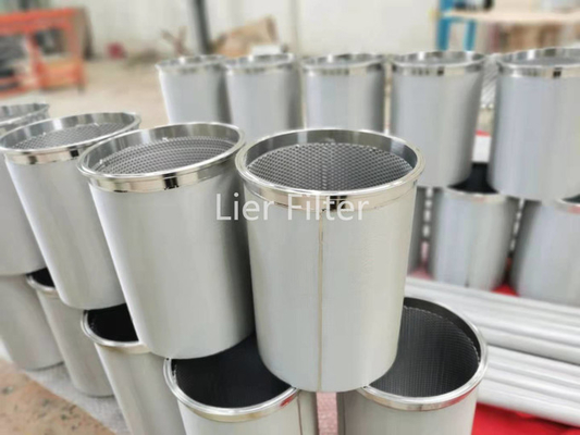 10-300 holes Stainless Steel Industrial Filter Basket For Water Filtration