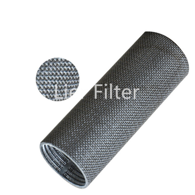 Heat Resistant Five Layer Mesh Sintered Metal Filter Elements Dia 50mm-350mm