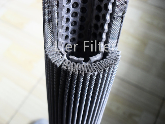 0.3um-180um Pleated Filter Element Cartridge For High Viscosity Media