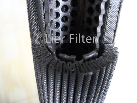 0.3um-180um Pleated Filter Element Cartridge For High Viscosity Media